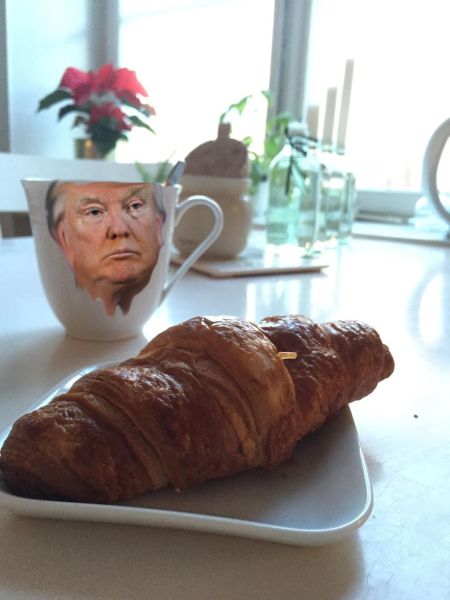 Donald Trump vet vad du äter till frukost